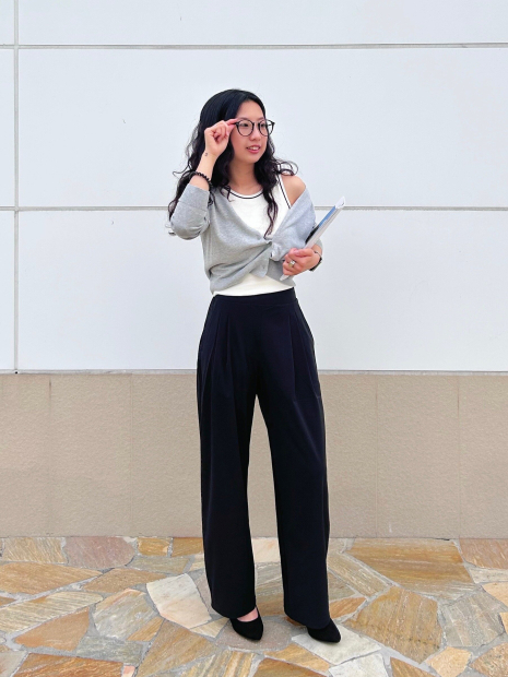 Жіночі еластичні штани UNIQLO 1159854130 (Чорний L)