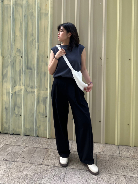 Жіночі еластичні штани UNIQLO 1159854130 (Чорний L)