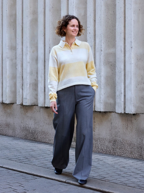 Класичні штани UNIQLO 1159855035 (Сірий S)