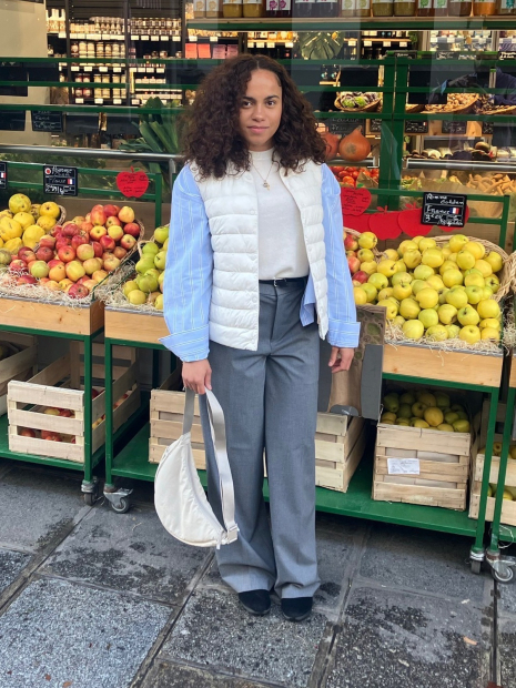 Класичні штани UNIQLO 1159855035 (Сірий S)