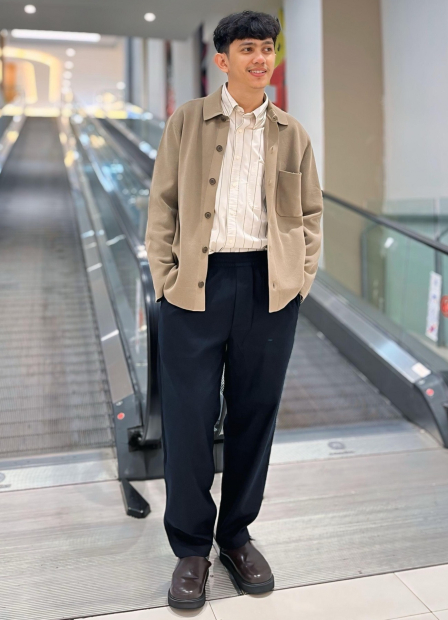 Фланелеві легкі штани UNIQLO штани 1159855012 (Чорний M)