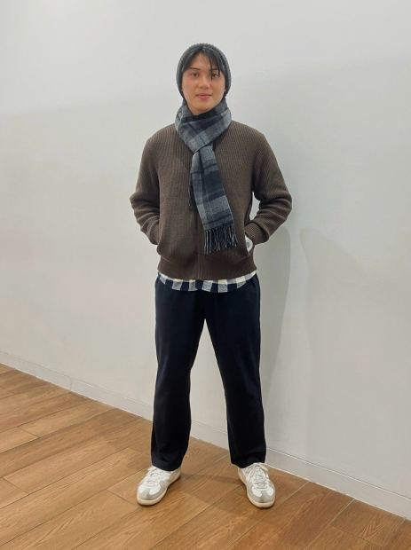 Фланелеві легкі штани UNIQLO штани 1159855012 (Чорний M)