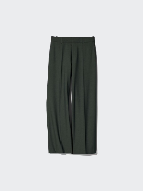 Класичні штани UNIQLO 1159855330 (Зелений M)