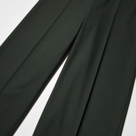 Класичні штани UNIQLO 1159855330 (Зелений M)