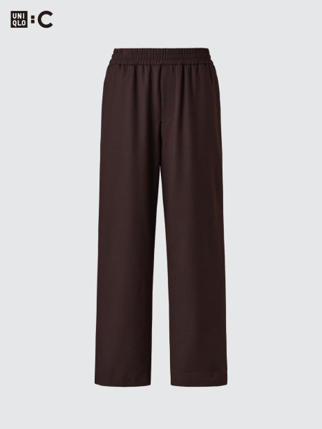 Чоловічі штани UNIQLO на еластичному поясі 1159855359 (Коричневий XXL)