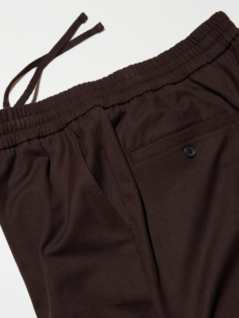 Чоловічі штани UNIQLO на еластичному поясі 1159855359 (Коричневий XXL)