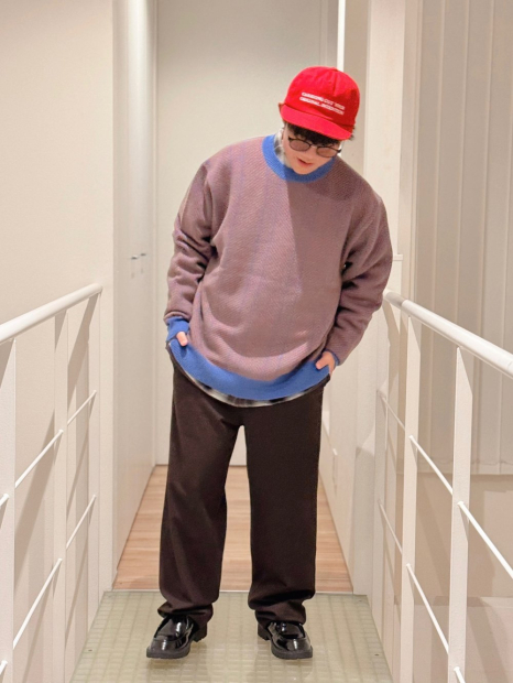 Чоловічі штани UNIQLO на еластичному поясі 1159855359 (Коричневий XXL)