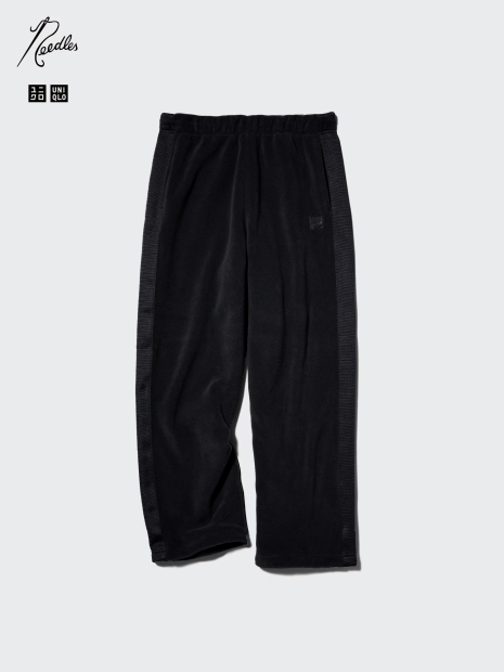 Флісові штани широкі UNIQLO x NEEDLES 1159855896 (Чорний S)