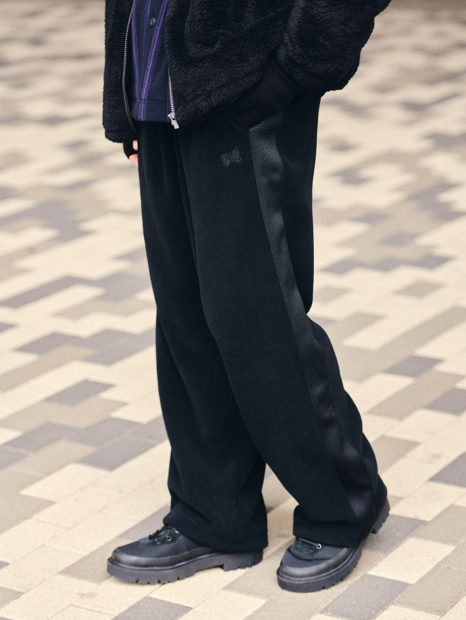 Флісові штани широкі UNIQLO x NEEDLES 1159855896 (Чорний S)