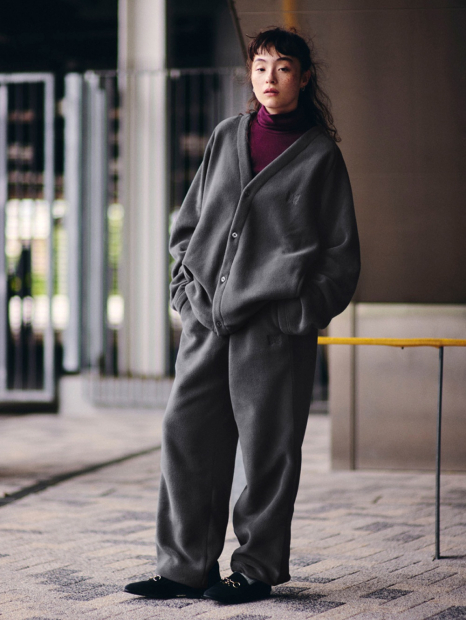 Флісові штани широкі UNIQLO x NEEDLES 1159855896 (Чорний S)