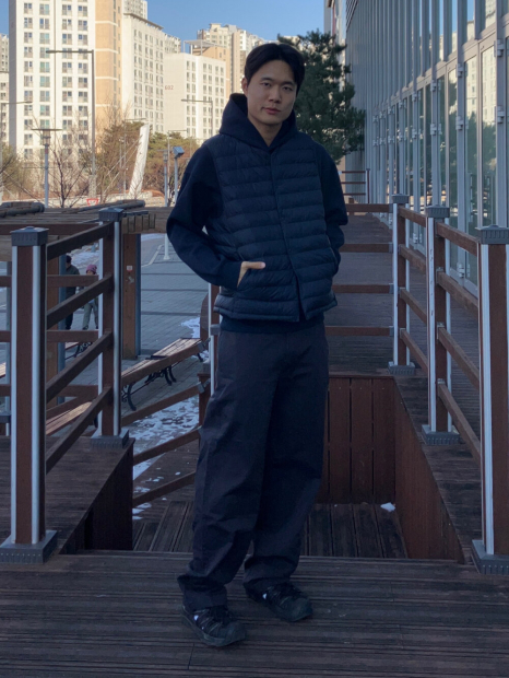 Прямые брюки-чинос UNIQLO свободного кроя 1159856408 (Серый 33)