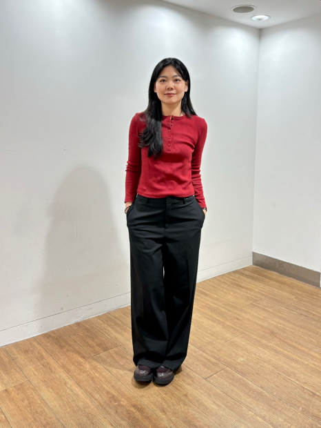 Классические брюки UNIQLO 1159856512 (Черный M)