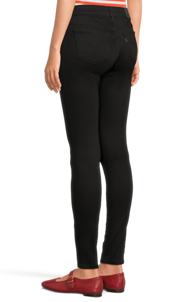 Узкие женские штаны 711 Skinny Soft Levi's 1159857003 (Черный W32 L30)