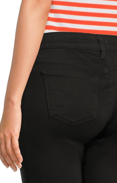 Узкие женские штаны 711 Skinny Soft Levi's 1159857003 (Черный W32 L30)