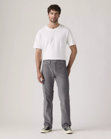 Мужские вельветовые штаны 505 Regular Levi's 1159857305 (Серый 32W 32L)