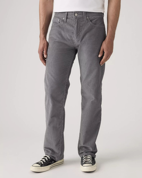 Мужские вельветовые штаны 505 Regular Levi's 1159857306 (Серый 38W 32L)