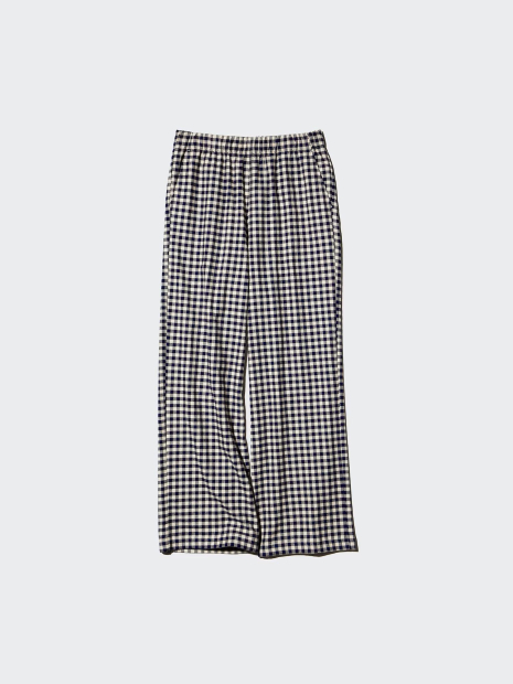 Фланелевые штаны UNIQLO 1159858125 (Синий XS)