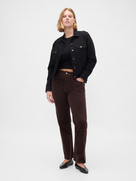 Жіночі штани вельветові GAP 1159859019 (Коричневий 27)