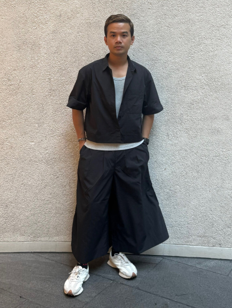 Жіночі короткі штани UNIQLO кюлоти 1159859174 (Чорний L)