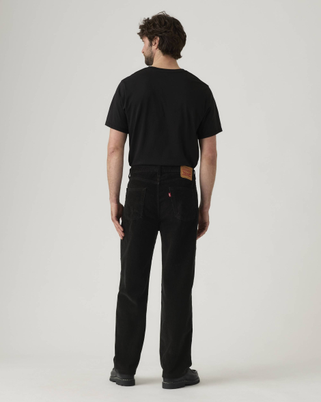 Мужские вельветовые штаны 565 Loose Straight Levi's 1159859864 (Черный 32W 30L)