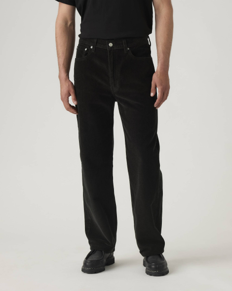 Мужские вельветовые штаны 565 Loose Straight Levi's 1159859864 (Черный 32W 30L)