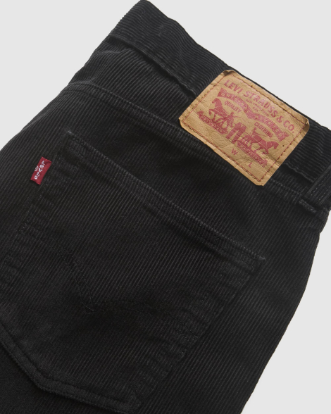 Мужские вельветовые штаны 565 Loose Straight Levi's 1159859864 (Черный 32W 30L)