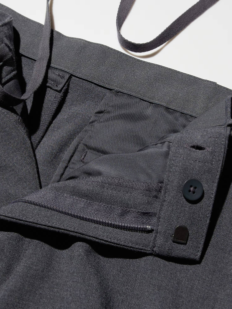 Мужские штаны UNIQLO 1159860421 (Серый M)