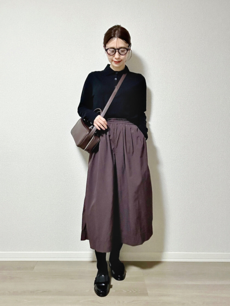 Женские укороченные штаны UNIQLO кюлоты 1159860445 (Коричневый L)