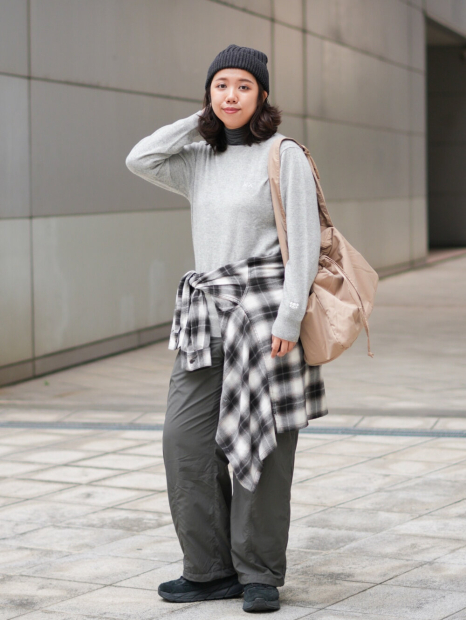Широкие штаны UNIQLO с теплой подкладкой 1159860760 (Зеленый XXL)