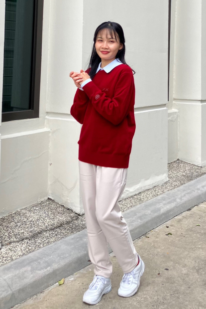 Эластичные штаны UNIQLO с теплой подкладкой 1159860764 (Молочный XXL)