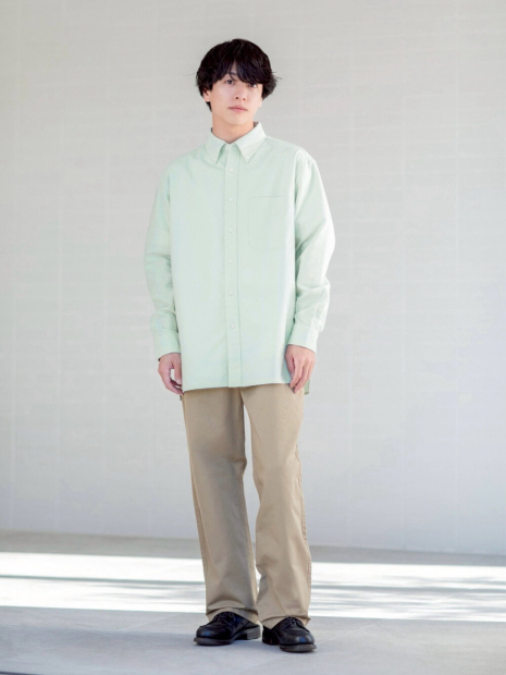 Прямые брюки-чинос UNIQLO 1159862205 (Бежевый 36)