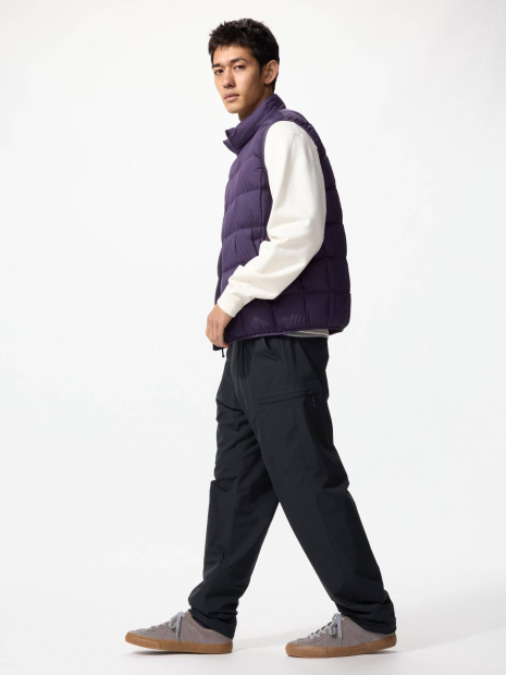 Штани UNIQLO на флісі 1159862324 (Чорний XL)