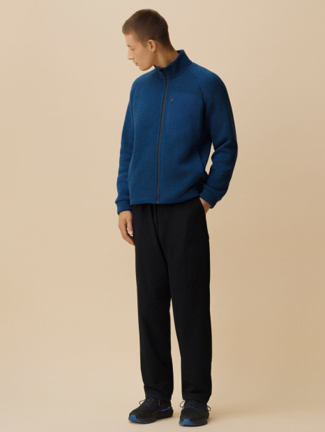 Штани UNIQLO на флісі 1159862324 (Чорний XL)