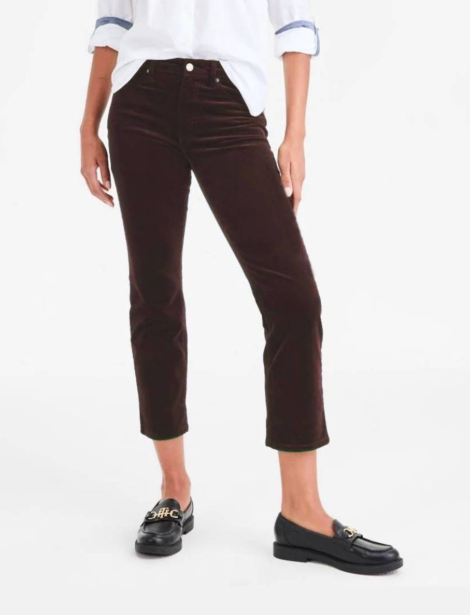 Жіночі брюки вельветові Tommy Hilfiger 1159862736 (Коричневий 18)