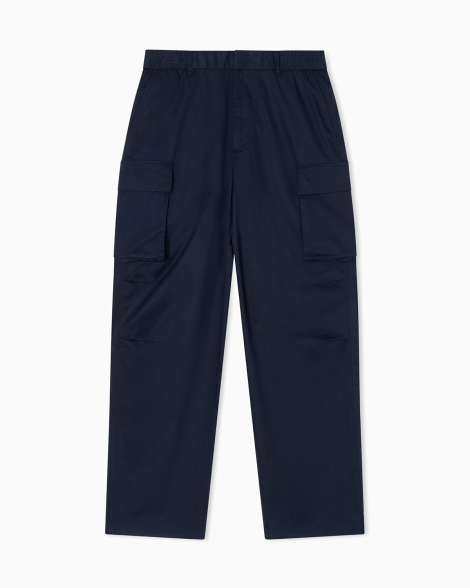 Чоловічі штани карго Armani Exchange з еластичним поясом 1159864174 (Синій 31)