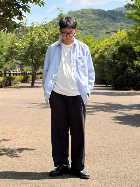 Широкие прямые брюки UNIQLO 1159865232 (Черный 36)