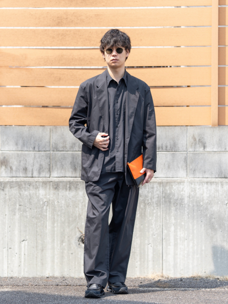 Широкие прямые брюки UNIQLO 1159865232 (Черный 36)