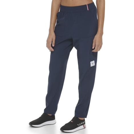 Женские легкие штаны Tommy Hilfiger карго 1159981850 (Синий L)