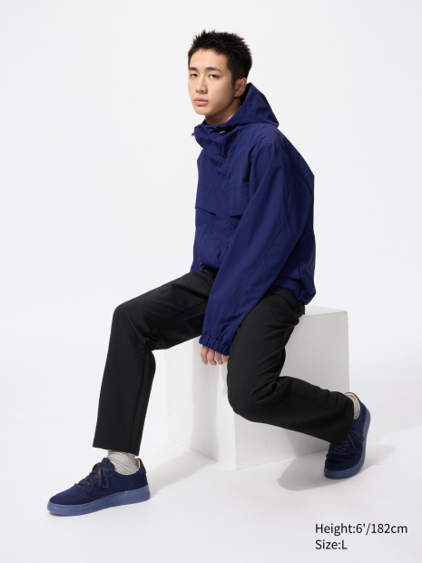 Еластичні штани UNIQLO з теплою підкладкою 1160006710 (Чорний 3XL)