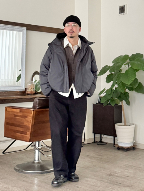 Широкі штани UNIQLO 1160076933 (Чорний 35)