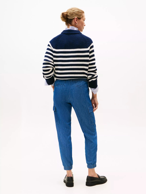 Жіночі джоггери Tommy Hilfiger штани карго 1161161384 (Синій S)
