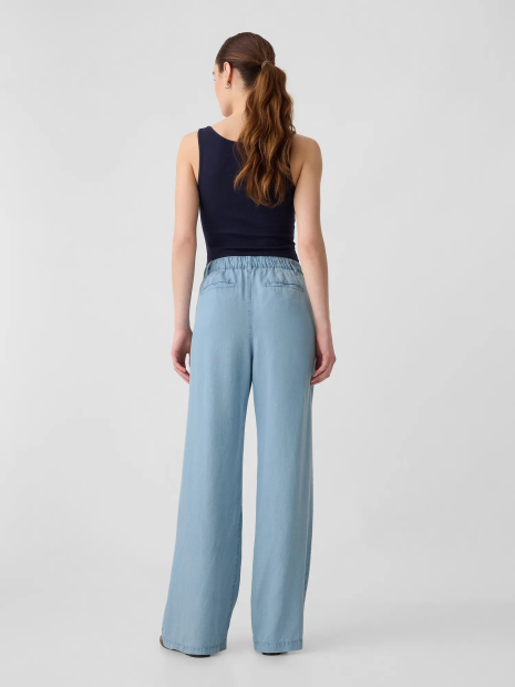 Женские легкие штаны GAP 1161492013 (Голубой 16)