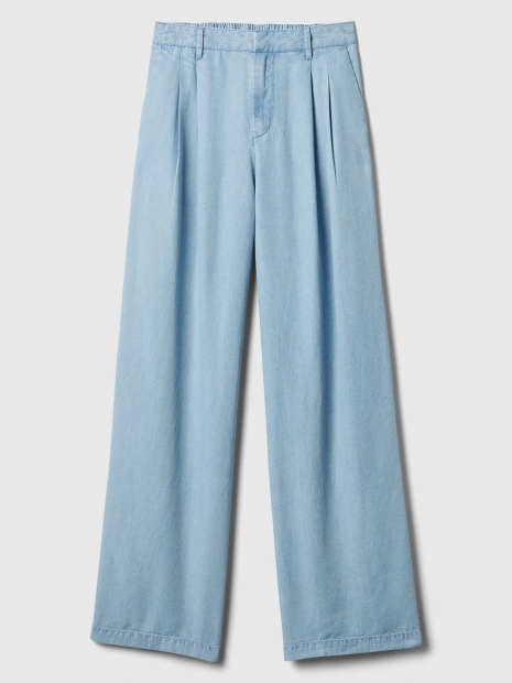 Женские легкие штаны GAP 1161492013 (Голубой 16)