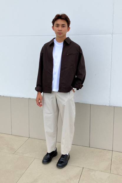 Женские укороченные штаны UNIQLO широкие 1161499346 (Молочный XL)