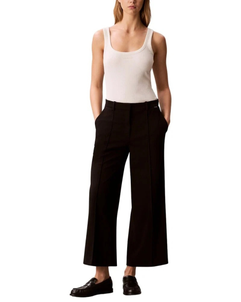 Женские укороченные брюки Calvin Klein 1161591741 (Черный 10)