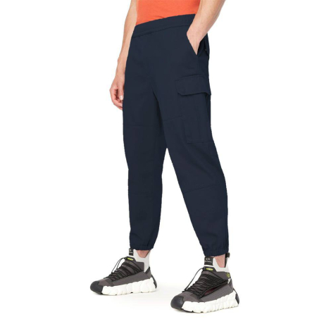 Мужские штаны Armani Exchange джоггеры 1161626989 (Синий 33)