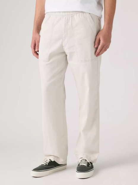 Чоловічі штани Levi's із суміші бавовни та льону 1162189015 (Сірий M)