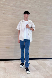 Мужские брюки-чинос UNIQLO 1159842106 (Синий 35W 34L)