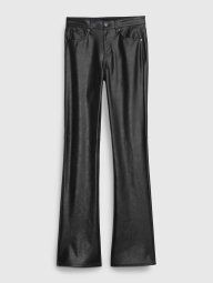 Женские брюки GAP из экокожи 1159839386 (Черный 33)