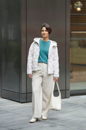 Широкі штани UNIQLO 1159839843 (Молочний XL)
